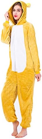 Unisex Onesie Costumes Pyjamas, Adult Women Men Animal Cosplay Halloween Homewear