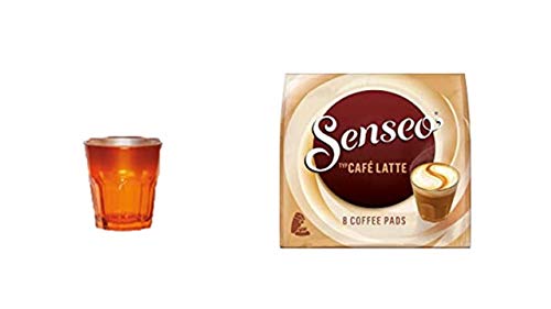 Kaffeepads Café Latte mit Becher von James Premium® O+ 4 Paddosen mit Padlifter – Bild 3