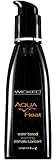 Wicked Aqua Heat Water Based Warming Lubricant 4.0 oz