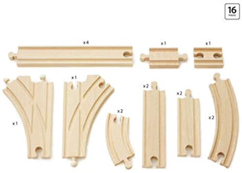 BRIO 63340200 Mittleres Schienensortiment – Bild 4