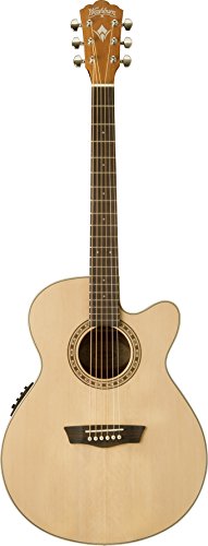 1 Washburn+Harvest+WG7SCE+Acoustic+Electric+Natural
