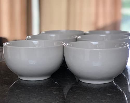 Kit 6 Tigelas/Cumbucas Açaí 500ml - Porcelana