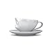 Tassen Face Espresso Coffee Cup with Saucer (Kissing)