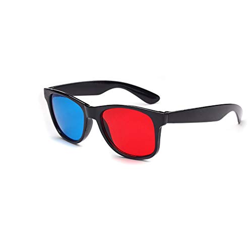 xinhuiqiong Universal 3D Glasses TV Movie Dimensional Anaglyph Video Frame 3D Glasses