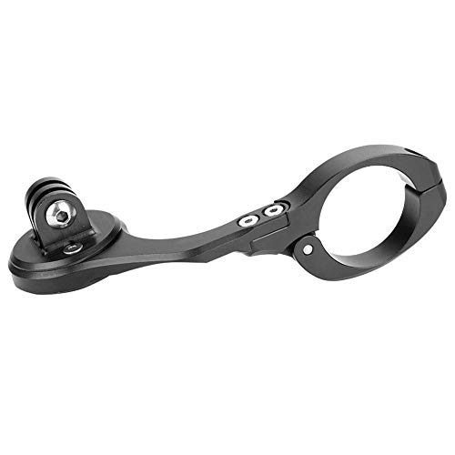 Keenso Bike Odometer Extender, Bicycle Computer Extension Mount Aluminium Alloy Bicycle Odemeter Computer Extension Mount Adapter Camera Holder Mount(Black) Bicycles and spare parts