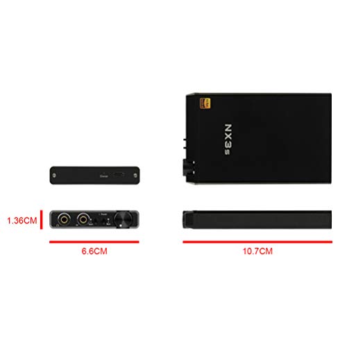 Topping NX3s Portable HiFi Headphone Amplifiers OPA2140 LME49720 USB Bass Gain Digital Audio Power Amplifier(Silver)