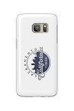 Sacramento, California - Skyline Seal (Blue) (Galaxy S7 Cell Phone Case, Slim Barely There)