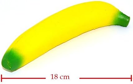 1 PCS Banana Super Slow Rising Squishy 18cm Scented Soft Original Package New Brand
