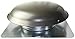 Cool Attic CX1000AMWGUPS Power Roof Galvanized Steel Vent Dome with 3.4 Amp Motor, Weathered Grey,