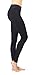 Terramed Just Think Comfort Extra Firm Footless Graduated Compression Microfiber Leggings Opaque Tights for Women (20-30 mmHg) with Control Top (Small) Black