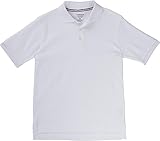 French Toast School Uniform Boys Short Sleeve Pique Polo Shirt