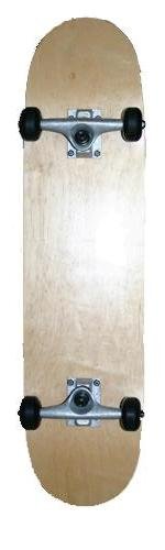 WARNING Blank Complete Skateboard (7.25-Inch)