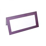 Purple Frame Place Cards Pack of 50