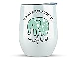 KLUBI Elephant Gifts Your Argument is Irrelephant