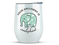 KLUBI Elephant Gifts Your Argument is Irrelephant