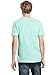 GUESS Factory Men's TAFT Logo V-Neck Metallic Short-Sleeve Tee
