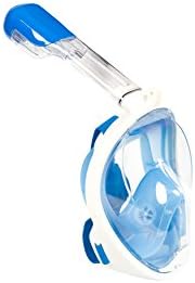 Lidaway Underwater Diving Mask Snorkel Set Full face breathing snorkel mask with Anti-fog and Anti-leak Technology fits for all swim newbies and diving lovers