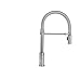 Delta Essa Matte Black Touch Kitchen Faucet with Pull Down Sprayer, Modern Single Hole Touch On Kitchen Sink Faucet, Single Handle, Matte Black 9113T-BL-DST
