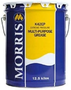 Morris K42EP Lithium Multipurpose Grease 12.5kg EP Additives Water Washout
