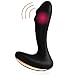iFUN Vibrating Prostate Massager Heating Butt Anal Plug Vibrator Sex Toy Multi Speed Silicone Masturbator