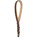 Soft Touch Collars Leather Braided Dog Leash, Brown 6ft x 3/4 Inch, Naturally Tanned 6 Foot Full Grain Leather Lead