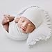 Newborn Photography Props Wrap Stretchy Flannel Blanket Baby Photo Prop Swaddle Wraps White