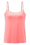 Cutiefox® Womens Active Built In Bra Padded Yoga Camisole Tank Tops