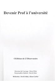 Devenir prof à l'université