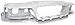 CPP Front Header Headlight Grille Mounting Panel for 1998-2002 Mercury Grand Marquis