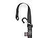 PowerTye 1.5in x 6.5ft Ergonomic Locking Ratchet Soft-Tye Straps with Heavy-Duty Latch Hooks - Made in USA - 1,000 lb. Working Load Limit / 3,000 lb. Breaking Strength - Black/Black (Pair)