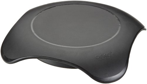 Mastrad Magma Microwaveable Hot-Plate Food Warmer in Black