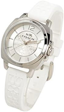 (コーチ) COACH 腕時計 ボーイフレンド 34mm レディース 腕時計 シルバー ホワイト ステンレススチール シリコンラバー 14502093 ブランド [並行輸入品]