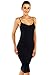 Belugue Women's Full Slip Smooth Bodycon Maternity Dress Spaghetti Strap Sleeveless Long Lingerie Sleepwear Lounge Slim