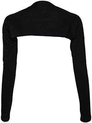 Womens Bolero Shrug - Long Sleeves Open Cropped Cardigan One Piece