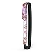MoKo Pencil Case Holder for Apple Pencil - PU Leather Elastic Pencil Pocket Sleeve Detachable Pouch Cover for Apple Pencil, Fit iPad Pro 9.7 Inch Cases and iPad Pro 10.5 Inch Cases, Floral PURPLE