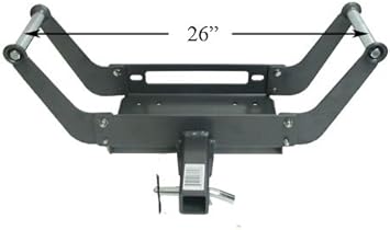 Amazon Com Removable 2 Hitch Receiver Winch Mount Portable W Pin Automotive