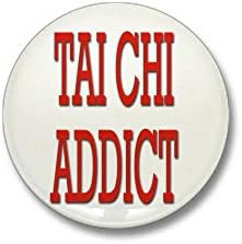 CafePress - TAI CHI ADDICT (RED) Mini Button - 1" Round Mini Button