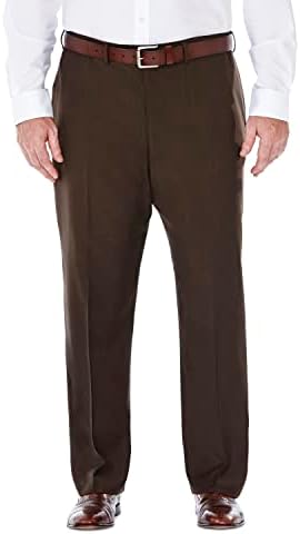men's van heusen slim-fit traveler dress pants Van Heusen Men's Slim Fit Stretch Flat Front Traveler Pant Charcoal Size 29W 30L