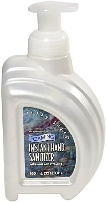 Clean Shape Foaming No-Rinse Instant Hand Sanitizer - 32oz. Pump Bottle by Clean Shape