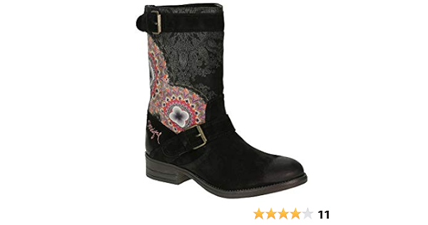 Desigual Combat - Botas para mujer, Negro (Negro ), 36 EU : Amazon.es:  Zapatos y complementos