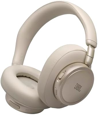 Live 780NC, auscultadores over-ear sem fios com cancelamento adaptativo de ruído, Bluetooth, até 80 horas de bateria, ligação multiponto, champanhe