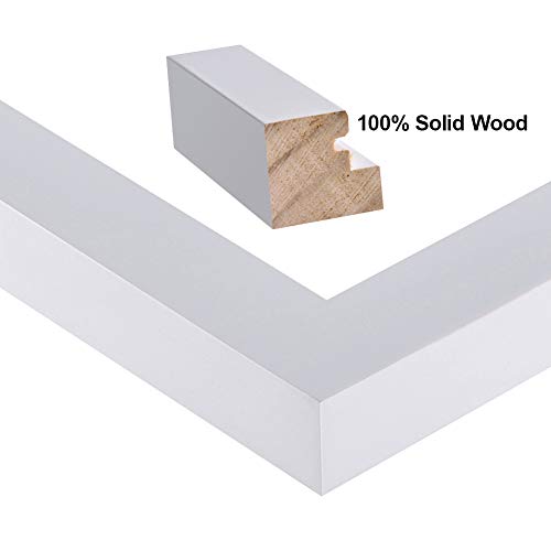 image for RPJC 3.5x5 inch Picture Frame Made of Solid Wood High Definition Glass