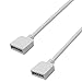 Kabenjee Super Handy SMD5050 RGBW LED Strip Light 5pin Extension Cable,4x Solderless Extension Cable Connector for Osram LED Strip Ribbon-30cm/12inch,RGBWW 5 pin Corner Connector(4pcs/pack)