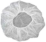 VersaPro Nurse/Bouffant Cap (Hairnets), White, Box of 100 Pieces - 24
