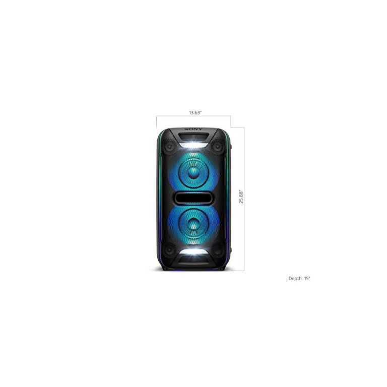 Sony XB72 High Power Home Audio System with Bluetooth Technology (GTKXB72) Black » Five Finger