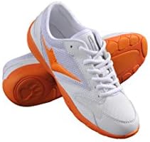 No Limit VRO Cheer Shoe, Pair, Orange/White, 4