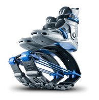 Kangoo Jumps Power Shoes (Child's Model) (Silver & Blue, Boy's 4-6 Girl's 5-7)