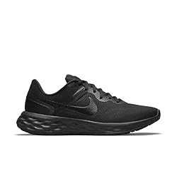 NIKE Men's Race Sneaker, Black Black Dk Smoke