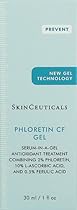 Skinceuticals Phloretin Cf Gel Serum in a Gel 30ml(1oz) Antioxidant New Fresh Product