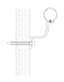 Stainless Steel Handrail Wall Bracket Pulsar by Inline Design